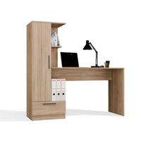 Set Schreibtisch + Regal COSMO EICHE SONOMA – Produktabbildung 10