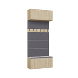 Garderobe Doppel-Kleiderpaneel HAGA II/2W EICHE SONOMA – Produktabbildung 10