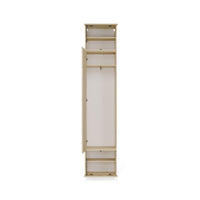 Garderobe Schrank HAGA 1SZ EICHE SONOMA – Produktabbildung 11