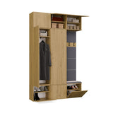 Garderobe HAGA III/2Sz1W EICHE ARTISAN 2x Schrank + Kleiderpaneel – Produktabbildung 12