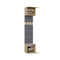 Garderobe Kleiderpaneel HAGA 1W EICHE SONOMA – Produktabbildung 12
