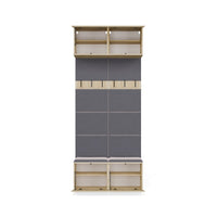 Garderobe Doppel-Kleiderpaneel HAGA II/2W EICHE SONOMA – Produktabbildung 11