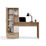Set Schreibtisch + Regal COSMO EICHE SONOMA – Produktabbildung 11
