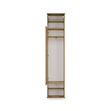 Garderobe HAGA IV/2Sz2W EICHE ARTISAN 2x Schrank + 2x Kleiderpaneel – Produktabbildung 17
