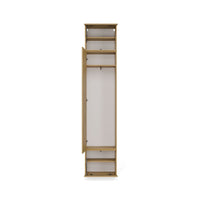 Garderobe HAGA IV/2Sz2W EICHE ARTISAN 2x Schrank + 2x Kleiderpaneel – Produktabbildung 17