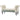 HOMCOM Polsterbank, Sitzbank, Vintage-Design, bis 150 kg, 117x40x58 cm, Beige