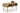 Coffee table Sandi Oak artisan