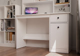 Schreibtisch CHESTER 120 WEISS – Produktabbildung 2