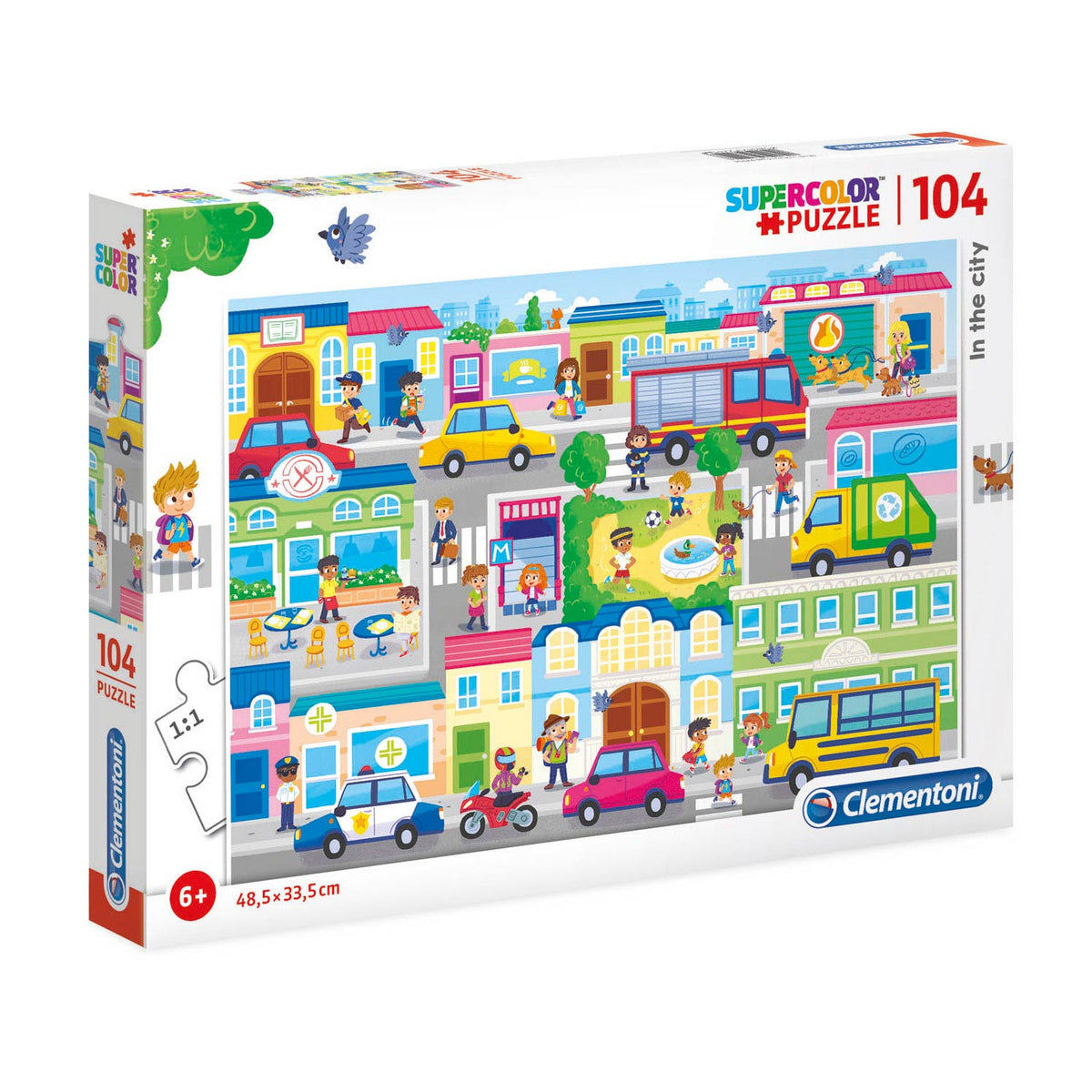 Clementoni, In The City, Jigsaw Puzzles 104 pcs