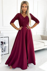  Langes Kleid model 189090 Numoco 