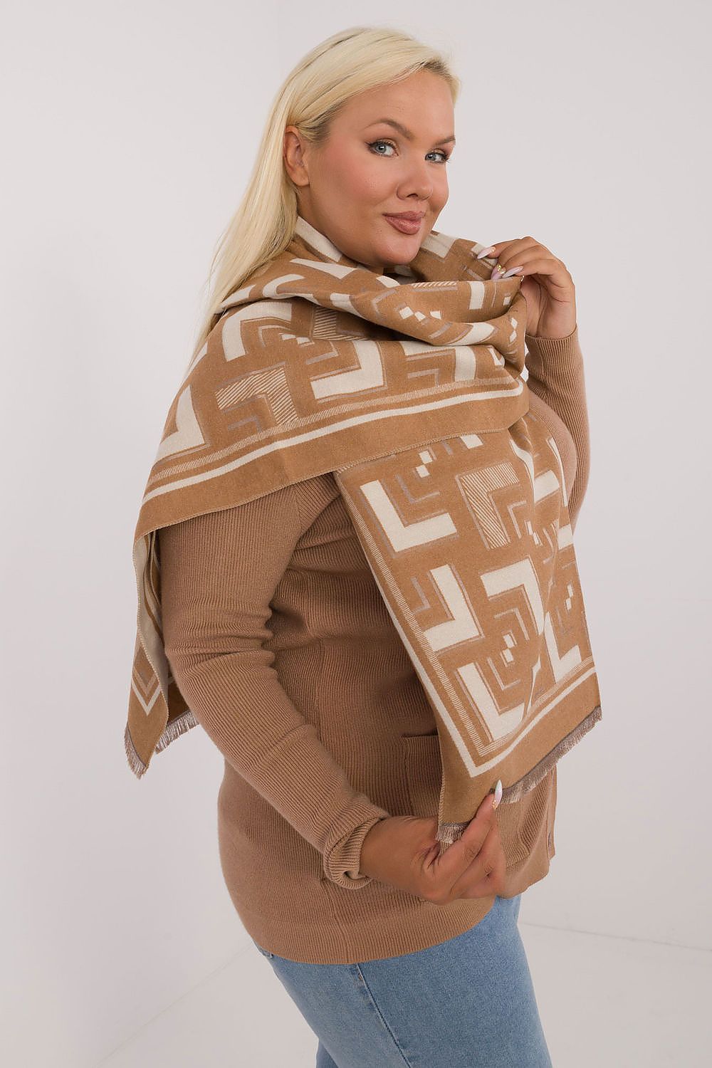  Schal model 200539 Wool Fashion Italia 