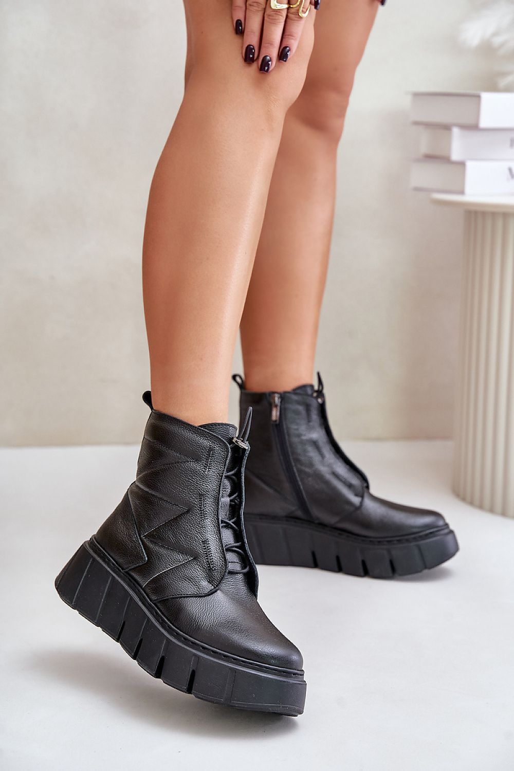  Stiefeletten mit Platform model 202821 Step in style 