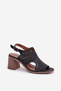  Sandalen mit Absatz model 211365 Step in style 