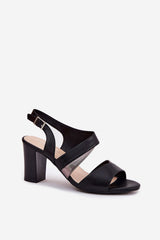  Sandalen mit Absatz model 212908 Step in style 