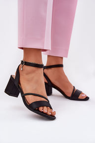  Sandalen mit Absatz model 213009 Step in style 