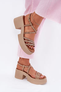  Sandalen mit Absatz model 214994 Step in style 