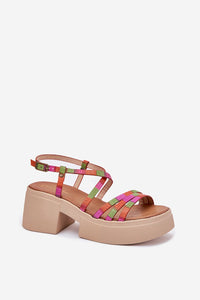  Sandalen mit Absatz model 215023 Step in style 