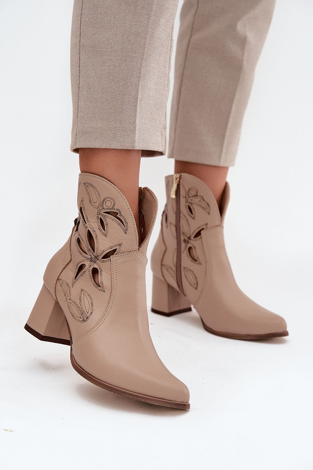  Stiefeletten mit Absatz model 219129 Step in style 