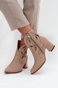  Stiefeletten mit Absatz model 219129 Step in style 