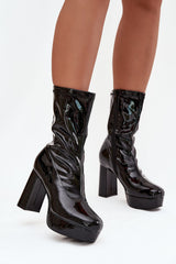  Stiefeletten mit Absatz model 219264 Step in style 