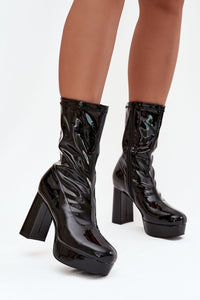  Stiefeletten mit Absatz model 219264 Step in style 