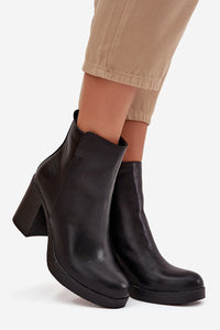  Stiefeletten mit Absatz model 220709 Step in style 