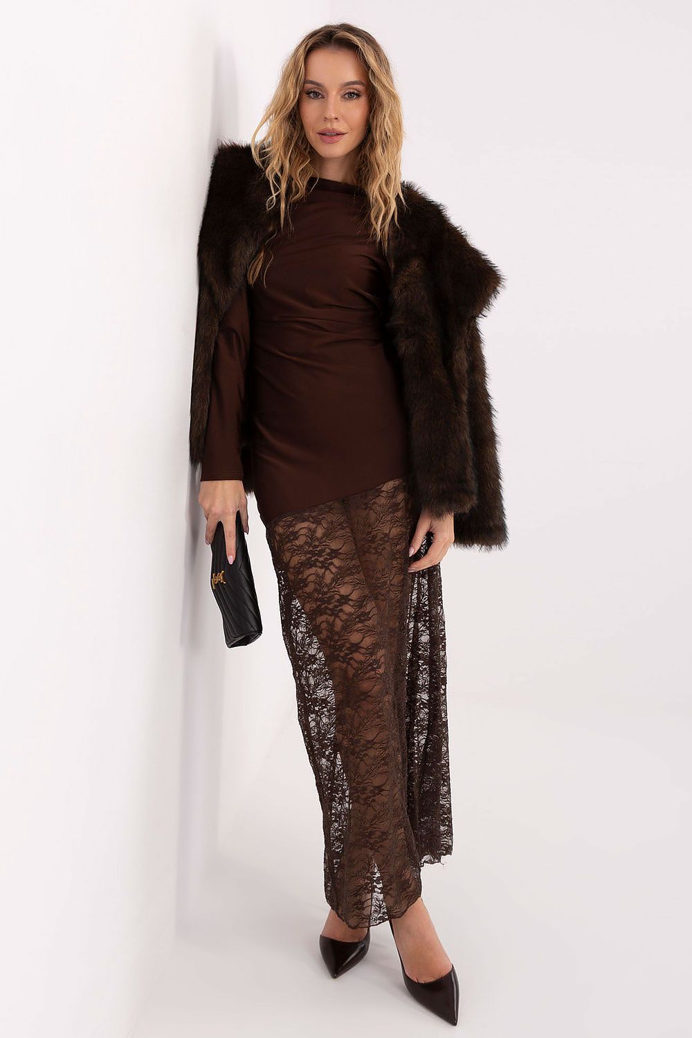  Langes Kleid model 221056 Italy Moda 