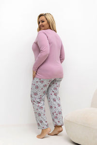  Übergrößen-Pyjama model 221188 Forever Pink 