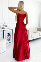  Langes Kleid model 186315 Numoco 