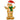 HOMCOM Aufblasbare Weihnachtsdeko 1,83 m Lebkuchenmann mit Schleife, 3 LEDs, internes Gebläse Gartendeko