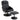 HOMCOM Relaxsessel mit Fußhocker, Kunstleder-Bezug, neigbar, ergonomisches Design, Schwarz