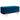 HOMCOM Sitzbank, Polsterbank mit Stauraum, Metall, Kautschukholz, Schaumstoff, 100 x 40 x 42 cm, Dunkelblau