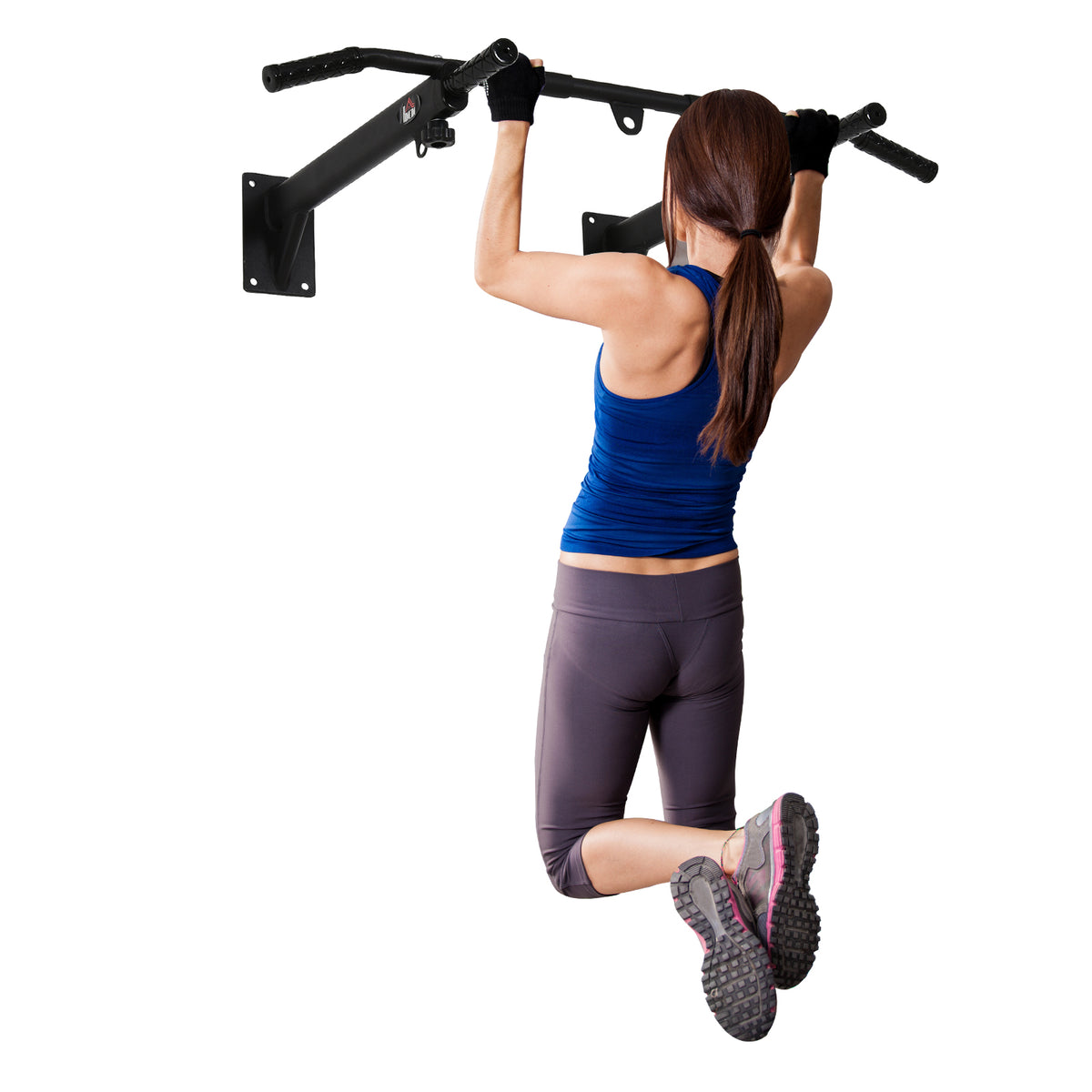 Klimmzugstange zur Wandmontage oder Deckenmontage bis 150 kg belastbar, Multifunktionale Pull Up Bar mit – Produktabbildung 2