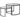 HOMCOM 2er-Set Beistelltische Couchtische Industrie-Design, Glastische, stapelbar, Schwarz + Transparent