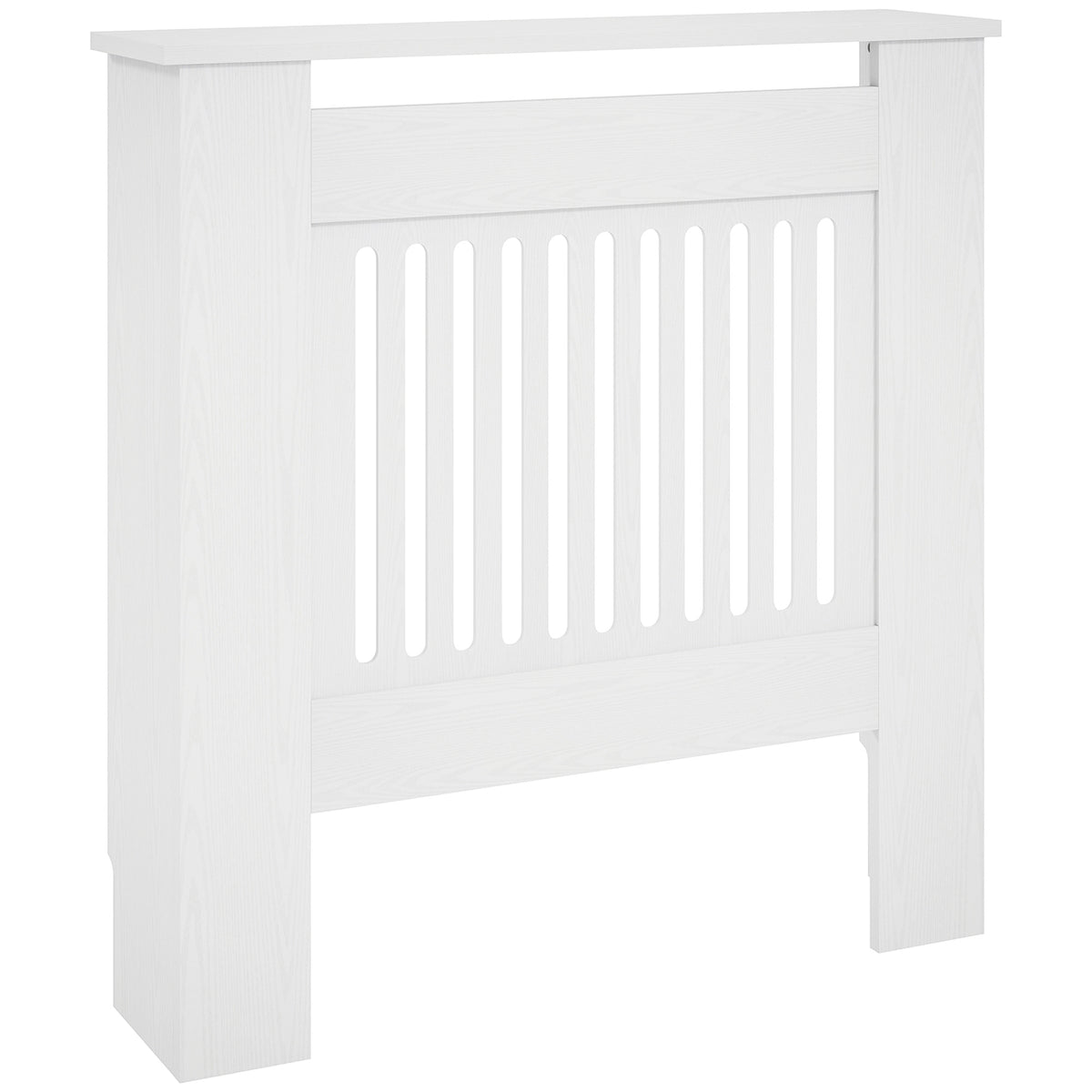 HOMCOM Heizkörperverkleidung, Heizungsabdeckung, 78 x 19 x 81cm, Heizkörper-Abdeckung für Schlafzimmer