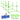 PawHut Agility Set Hunde 4-teiliges höhenverstellbar Agility-Ausrüstung mit 4 Hürden Tragetasche 99 x 65 x 94