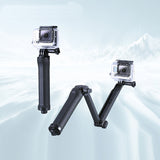 Einbeinstativ-Stativ für GoPro-Sportkamera – schwarz