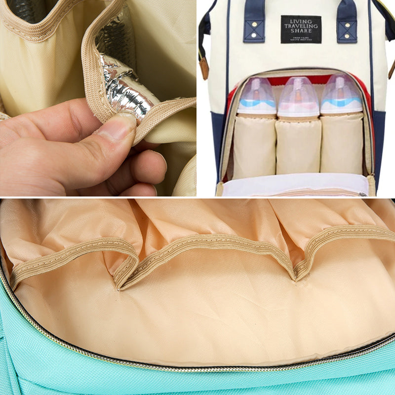 Rucksack / Tasche für Mama – blau – Produktabbildung 4