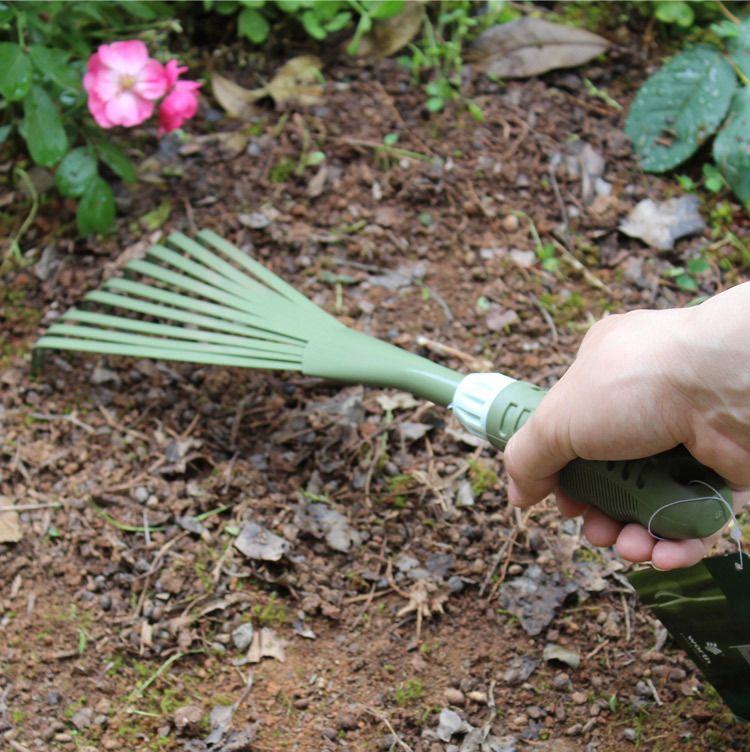 Mini-Gartenrechen, 9 Zinken – Produktabbildung 3