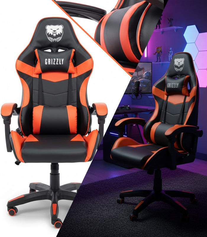 Moderner Gamingstuhl für Gamer, verstellbar – Produktabbildung 2