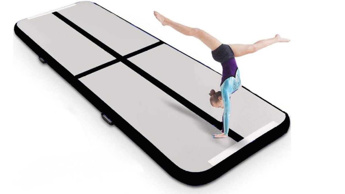 AIRTRACK GYMNASTIKMATTE AKROBATIKBAHN SCHWARZ 400X100X20 – Produktabbildung 2