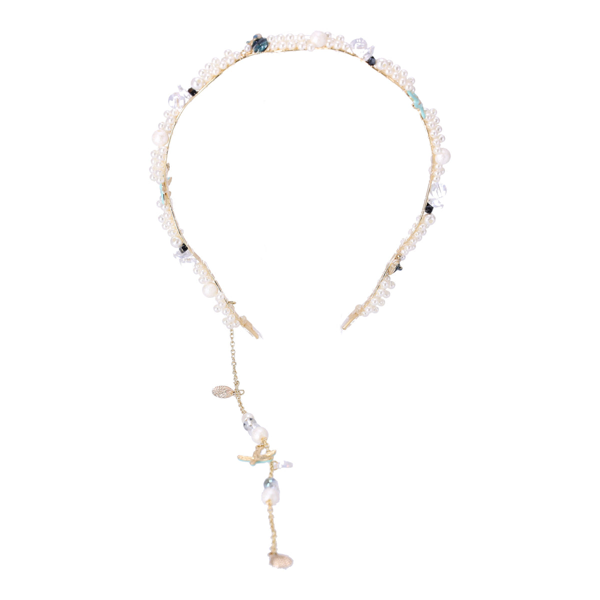 Dekorativer Haarreif mit Muschelmotiv – Produktabbildung 2