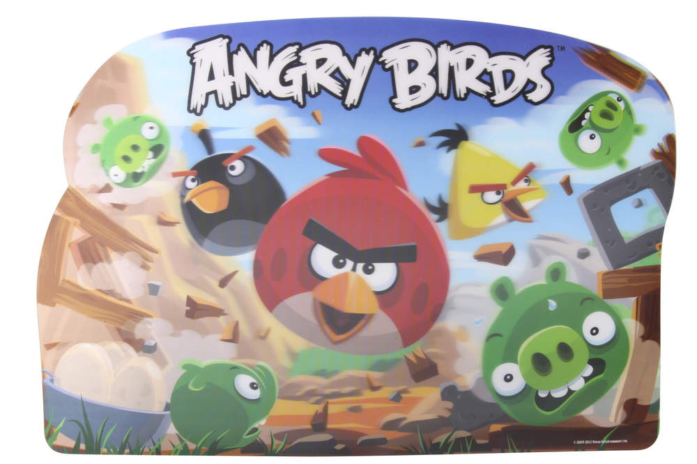 Angry Birds-Untersetzer in Form, L – Produktabbildung 2