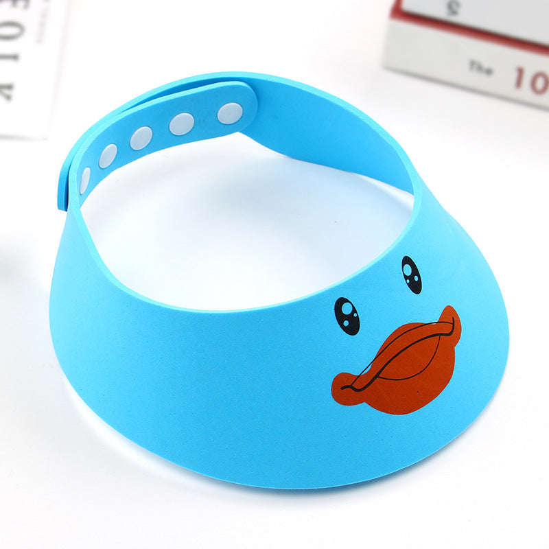 Baby-Duschhaube/Badevisier – hellblau, „Ente“ – Produktabbildung 4