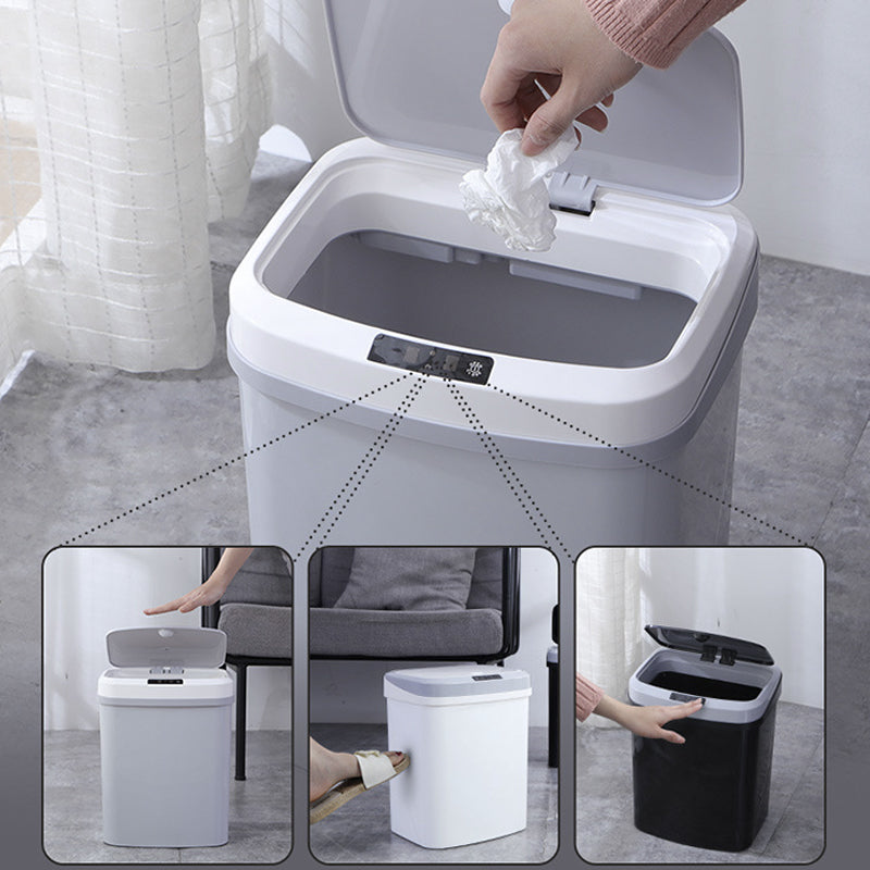 Automatischer Mülleimer mit intelligentem Sensor 16l- weiß / Batterie – Produktabbildung 2