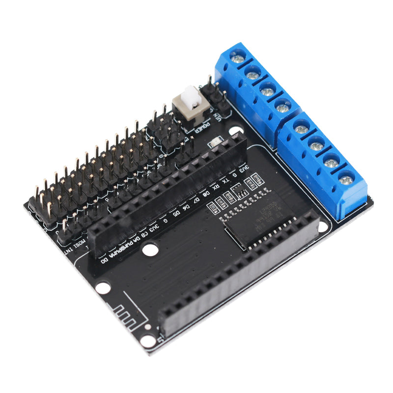 L293D-Motorcontroller für ESP8266 WiFi ESP12E Lua - schwarz