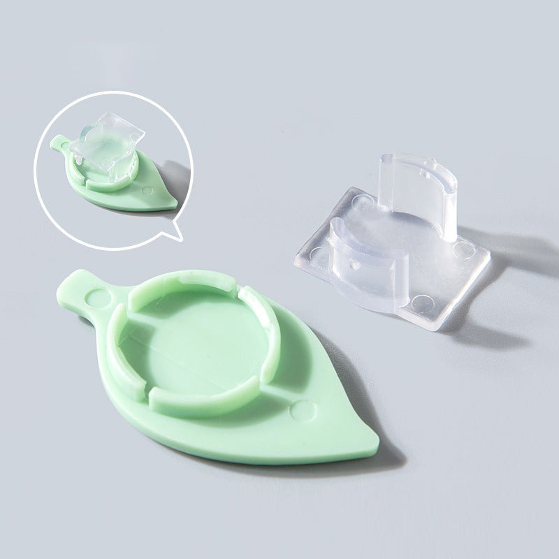 Blattförmiger dekorativer Kabelhalter (9 Stück) – Produktabbildung 6