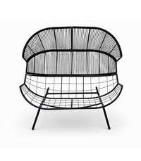 Modernes Gartensofa / Doppelter Kuschelsessel in Kokonform – Eleganz und Komfort in Ihrem Garten – Produktabbildung 6