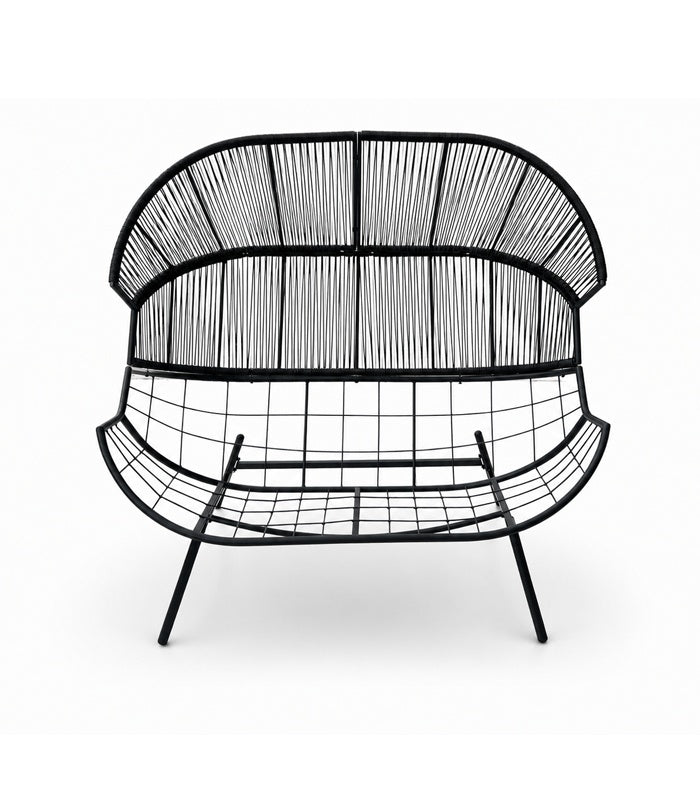 Modernes Gartensofa / Doppelter Kuschelsessel in Kokonform – Eleganz und Komfort in Ihrem Garten – Produktabbildung 6