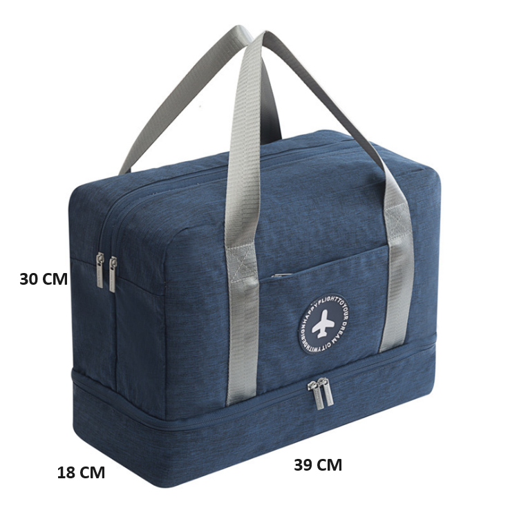 Reisetasche fürs Fitnessstudio – marineblau – Produktabbildung 2